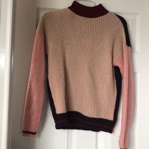 Topshop colorblock sweater